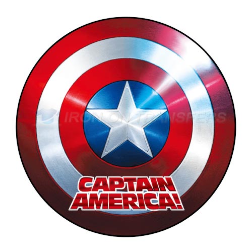 Captain America Iron-on Stickers (Heat Transfers)NO.57